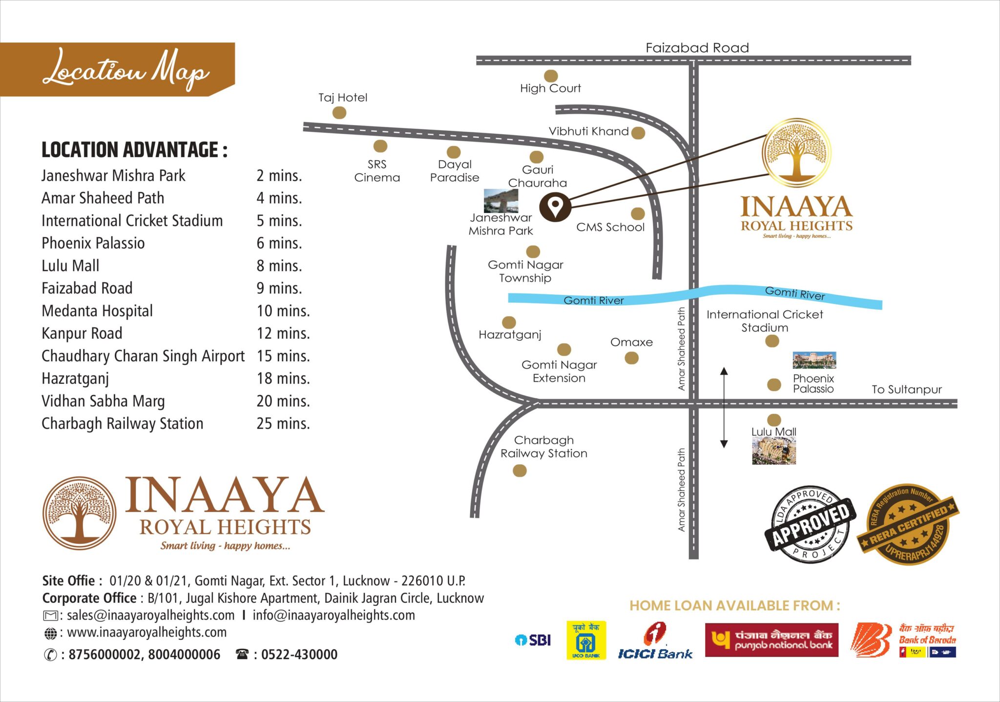 Inaaya Royal Heights Lucknow