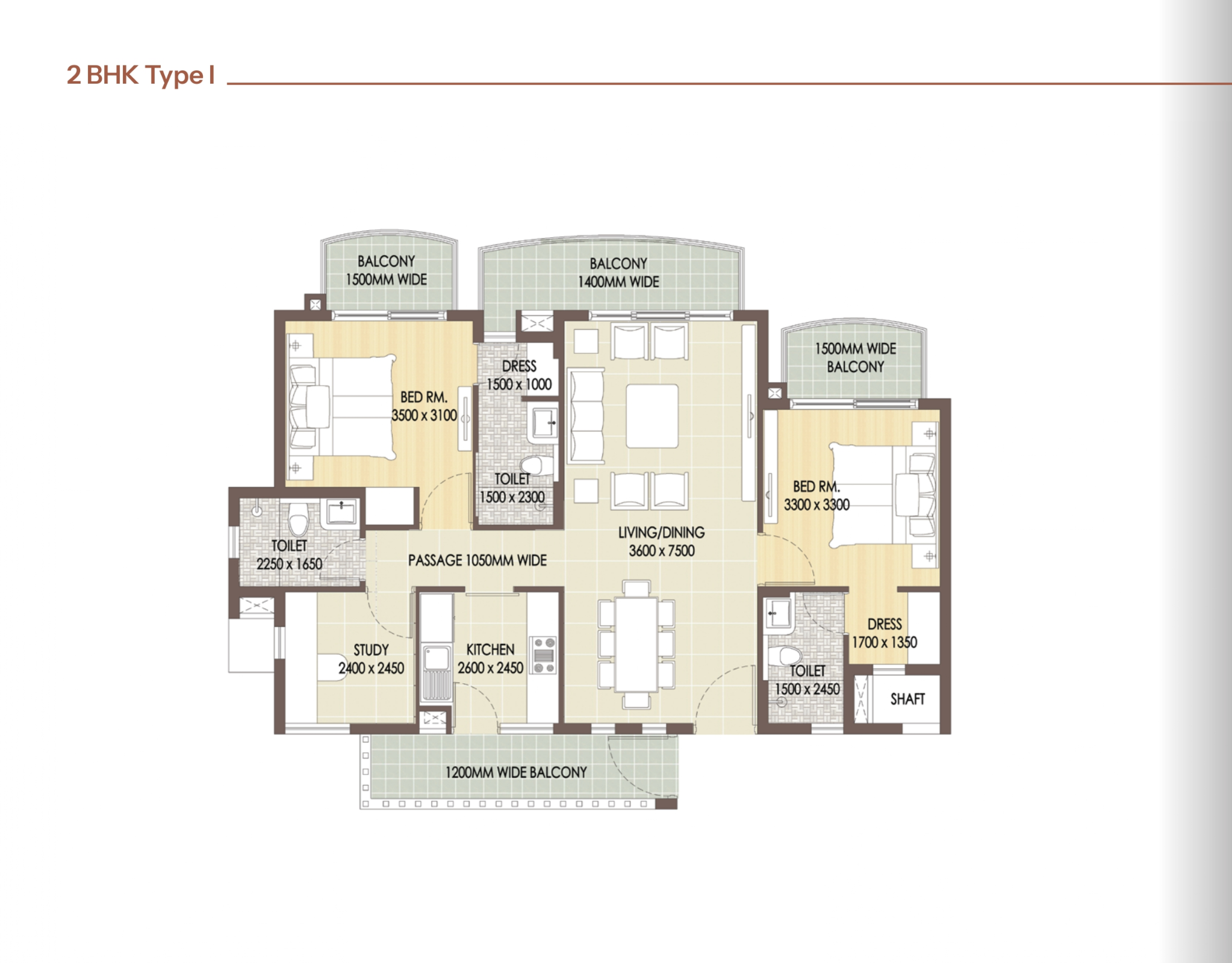 2bhk t1